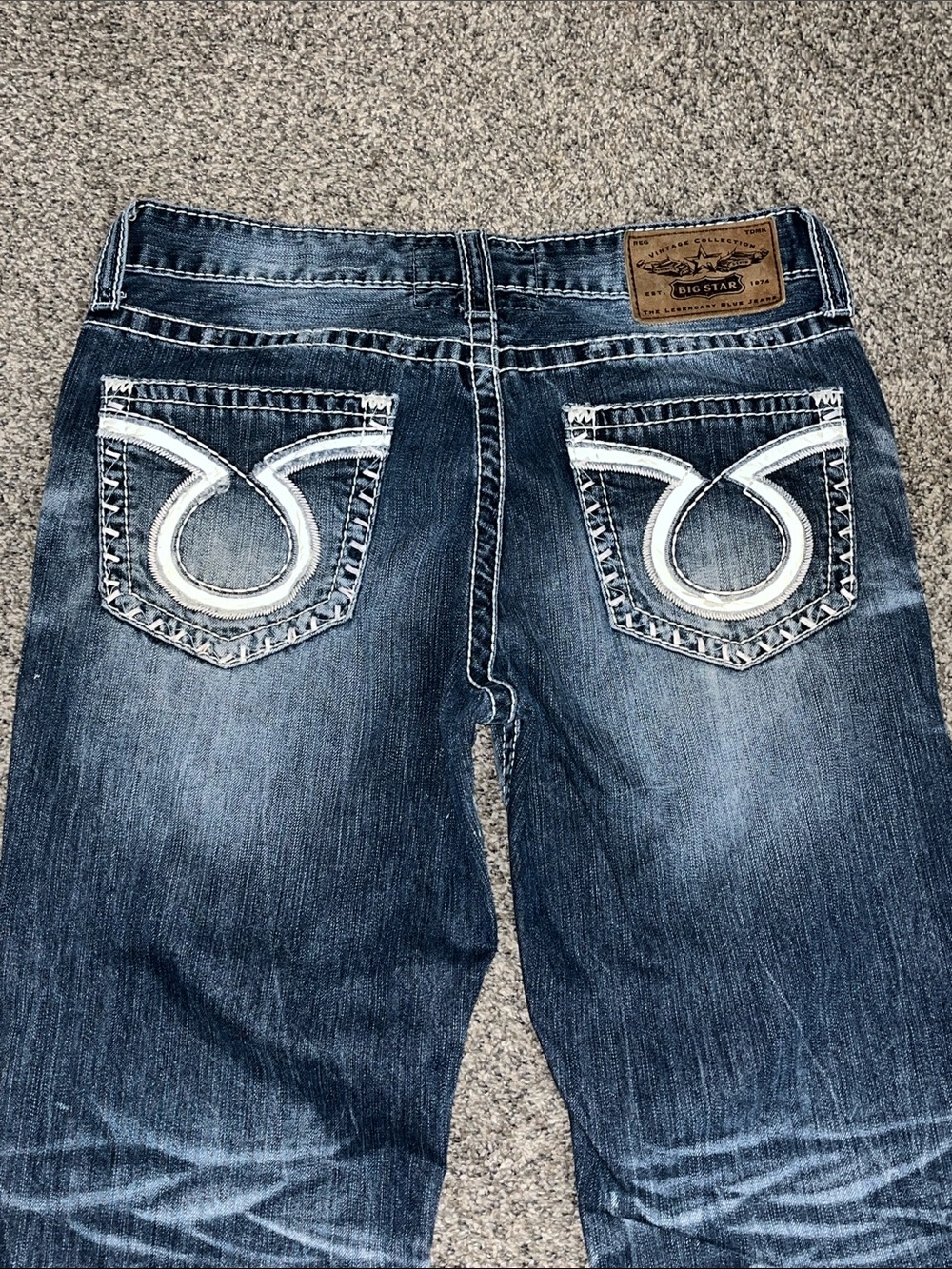 Big Star Pioneer Jeans 34 L x 32 NICE!!
